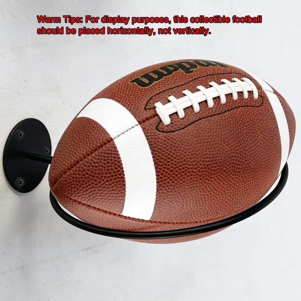 4 Pack Wall Mounted Metal Sports Ball Rack Holder Display Storage Organizer - Picture 4 of 6
